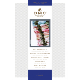 Borduurgaren DMC kleurenkaart   Inclusief de nrs. 01 tot 35