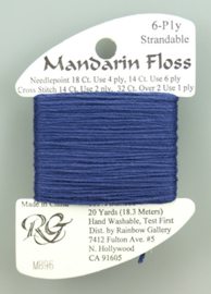 Mandarin Floss Sapphire - Rainbow Gallery     rg-m896