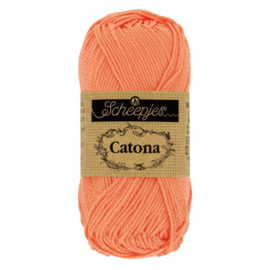 Scheepjes Catona 50 gram / 410 Rich Coral
