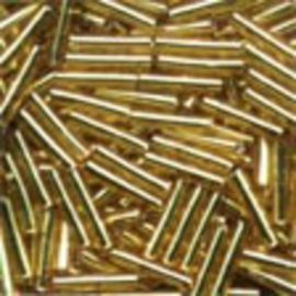 Medium Bugle Beads Victorian Gold - Mill Hill   mh-82011