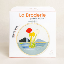 Vrij borduren pakket Blooming Line - Milpoint    mil-e1-014k