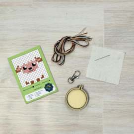 Borduurpakket Matchbox Love Ewe! - ckc-mb-069