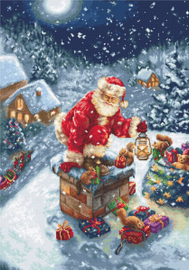 Borduurpakket Santa Claus - Luca-S    ls-g577