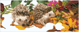 Simply Dotz Hedgehog Scramble - Needleart World   nw-sd06-406