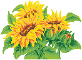 Simply Dotz Wistful Sunflowers - Needleart World   nw-sd04-401