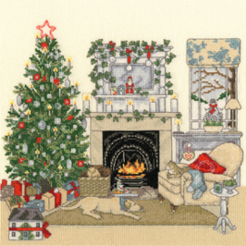 Borduurpakket Sally Swannell - Christmas Eve - Bothy Threads  bt-xss09