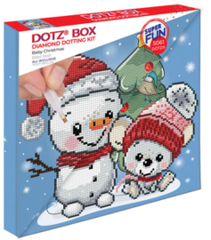 Diamond Dotz Dotz Box - Baby Christmas - Needleart World     nw-dbx-052