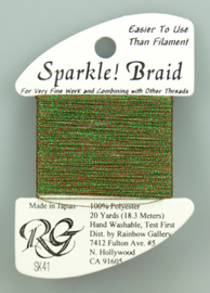 Sparkle Braid Christmas - Rainbow Gallery      rg-sk41