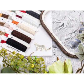 Borduurpakket Wild Beauty - Leti Stitch  leti-l9954