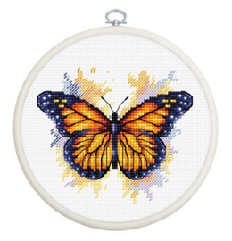 Borduurpakket The Monarch Butterfly - Luca-S     ls-bc102