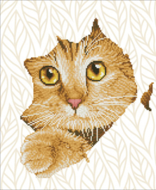 Diamond Dotz Kitten Peek - Needleart World    nw-dd07-052