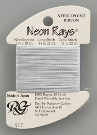 Neon Rays Pale Iris - Rainbow Gallery     rg-n131