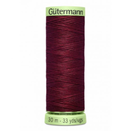 Gütermann Siersteekgaren  30 m / 369 / Bordeaux Rood