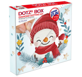 Diamond Dotz Dotz Box - Christmas Snowman - Needleart World    nw-dbx-057