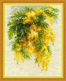 Borduurpakket Mimosa - RIOLIS    ri-1615