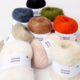 Fashion Mohair Merino Aran - 500g - 145m - 008 - Olijf