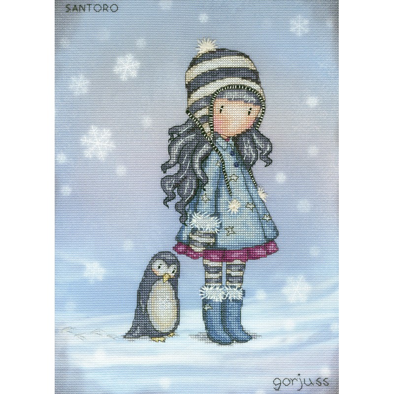 Borduurpakket Gorjuss - Blizzard - Bothy Threads    bt-xg49