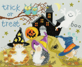 Borduurpakket Margaret Sherry - Trick Or Treat - Bothy Threads  bt-xms29