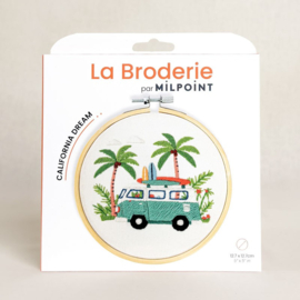 Vrij borduren pakket California Dream - Milpoint     mil-e1-003k