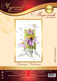 Borduurpakket Echinacea - Chudo Igla (Magic Needle)    ci-100-101
