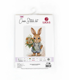 Borduurpakket The Bunny's Surprise  - Luca-S    ls-b1409