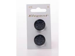 Knopen Elegant - Blauw / 475