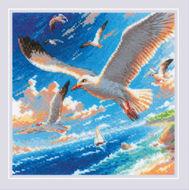 Borduurpakket Sea Breeze - RIOLIS     ri-2232