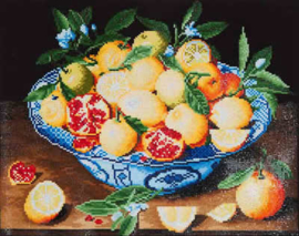 Still life with Lemons - Hulzdonck / Fruitschaal