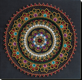 Kralen borduurpakket Mandala - Abris Art    aa-ab-691
