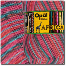 Opal Africa Sokkenwol / 11166 / roze blauw