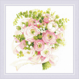 Borduurpakket Wedding Bouquet - RIOLIS    ri-1867
