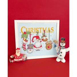 Borduurpakket Karen Tye Bentley - It Must Be Christmas - Bothy Threads        bt-xktb17