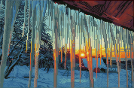 Diamond Dotz Frosty Morn - Needleart World  nw-dq09-006