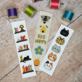Borduurpakket Bookmark Cottage Garden - ckc-bm-016