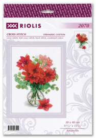 Borduurpakket Amaryllis  - RIOLIS   ri-2070
