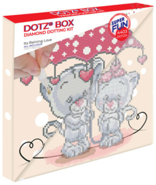 Diamond Dotz Its Raining Love - Needleart World    nw-dbx-005