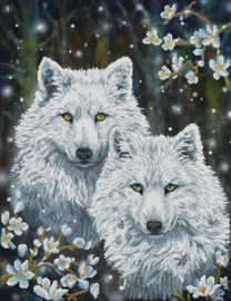 Diamond Dotz Winter Wolves - Needleart World    nw-dd12-047