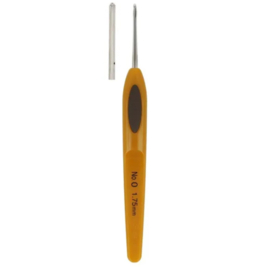 Clover Softgrip Touch haaknaald staal 1.75mm / CL 1020