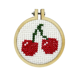 Borduurpakket Matchbox I Love You Cherry Much - ckc-mb-058