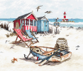 Borduurpakket Beach - Leti Stitch    leti-0972