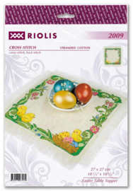 Borduurpakket Easter Table Topper - RIOLIS   ri-2009