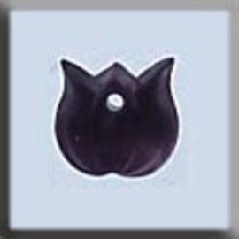 Glass Treasures Very Small Tulip-Matte Amethyst. - Mill Hill mh-12155