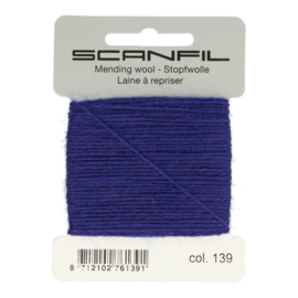 Scanfil stopwol / Paars Blauw 139