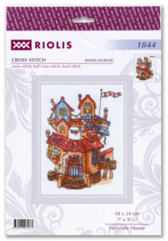 Borduurpakket Fairytale House - RIOLIS    ri-1844