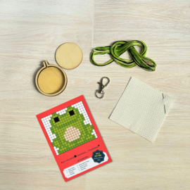 Borduurpakket Matchbox - You're Toad-ally Loved! - ckc-mb-138