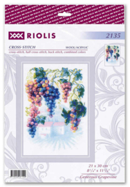 Borduurpakket Generous Grapevine - RIOLIS  ri-2135