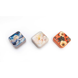 Floral Grace Metallic Box - Leti Stitch    leti-25633