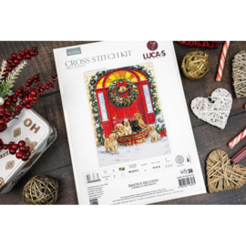 Borduurpakket Santa's Delivery - Luca-S     ls-bu5102