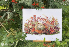 Borduurpakket Rhapsody in Red - Merejka    mer-k190