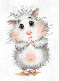 Borduurpakket Buy a hamster, please! - Chudo Igla (Magic Needle)    ci-019-016